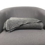 cashmere throw ... brown chevron cashmere blanket ... yjaqxvu