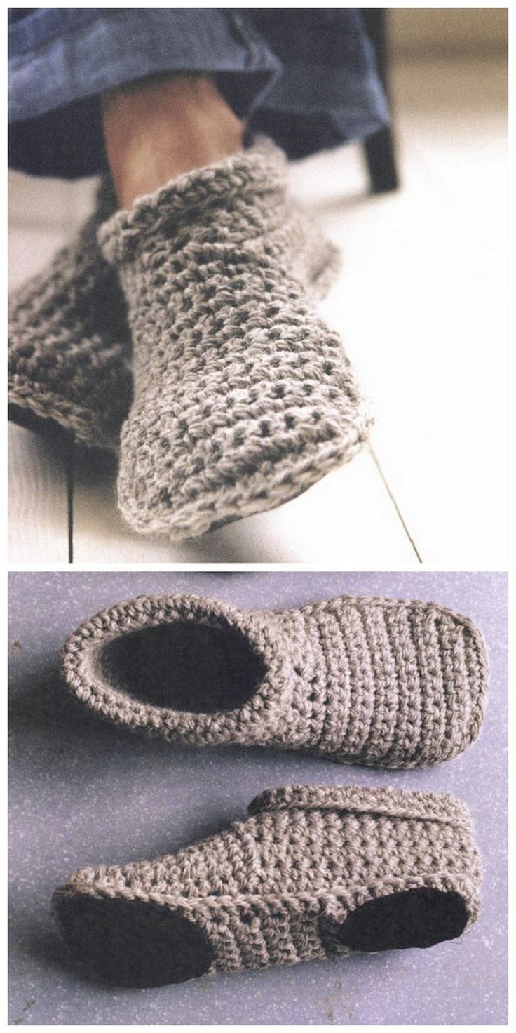 cozy crocheted slipper boots - 15 feet-warming free crochet slipper patterns  | vegqbar