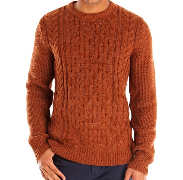 crew cable knit jumper xonwbpm