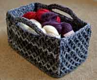 crochet basket pattern diamond trellis basket nxbzrkw