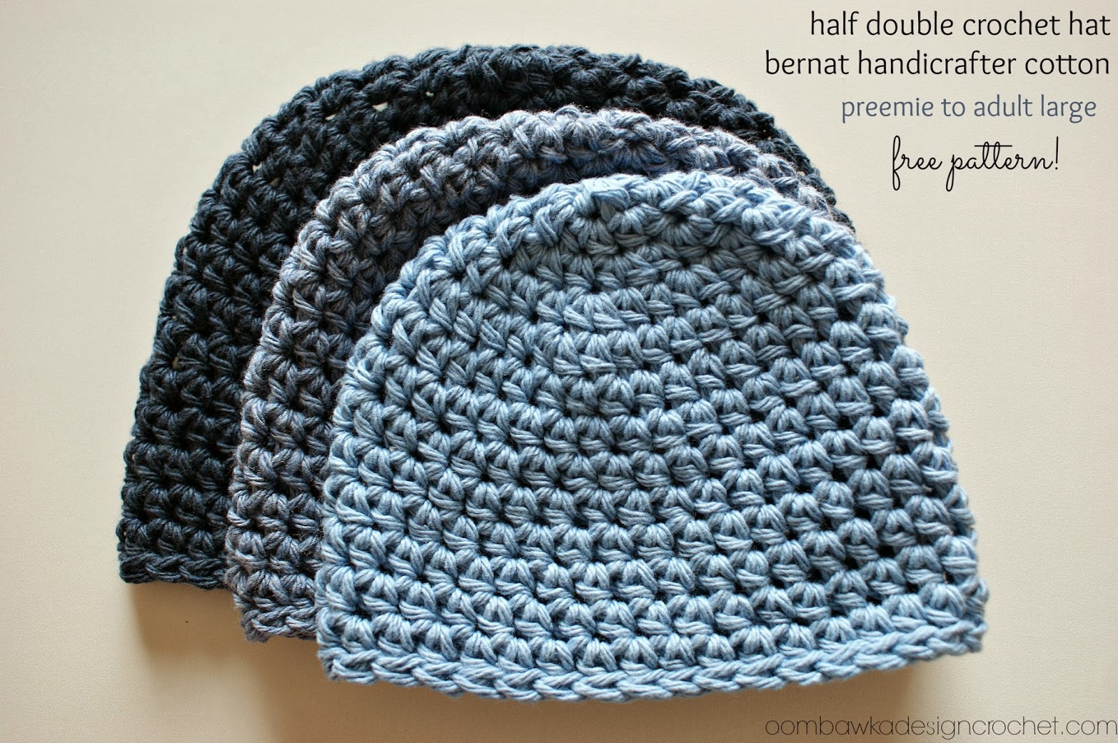 Crochet Beanie Pattern half double crochet hat pattern jigxvjd