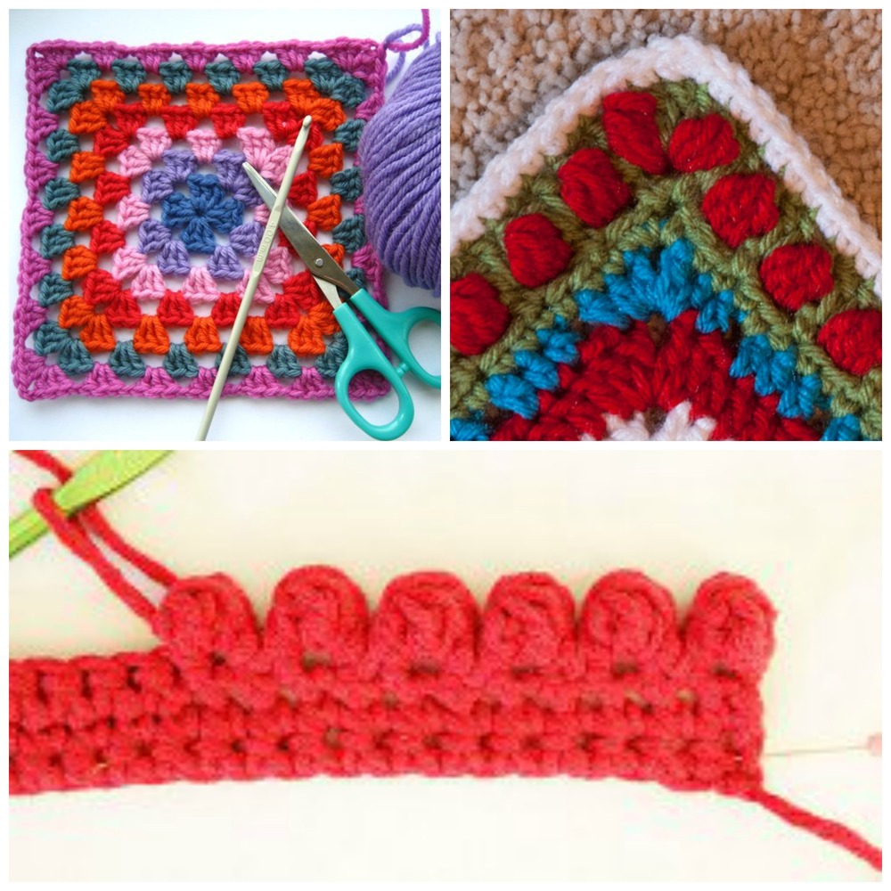 crochet blanket edging crochet borders and edgings: 29 crochet tutorials | allfreecrochet.com grmkica