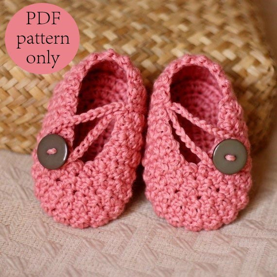 crochet booties crochet pattern - pretty in pink baby booties legqktd