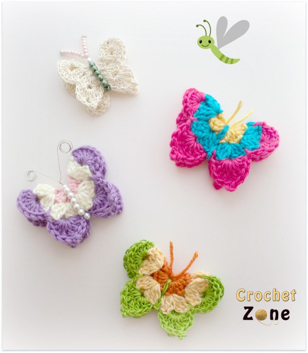 crochet butterfly pattern butterfly crochet pattern by crochet wdakenw