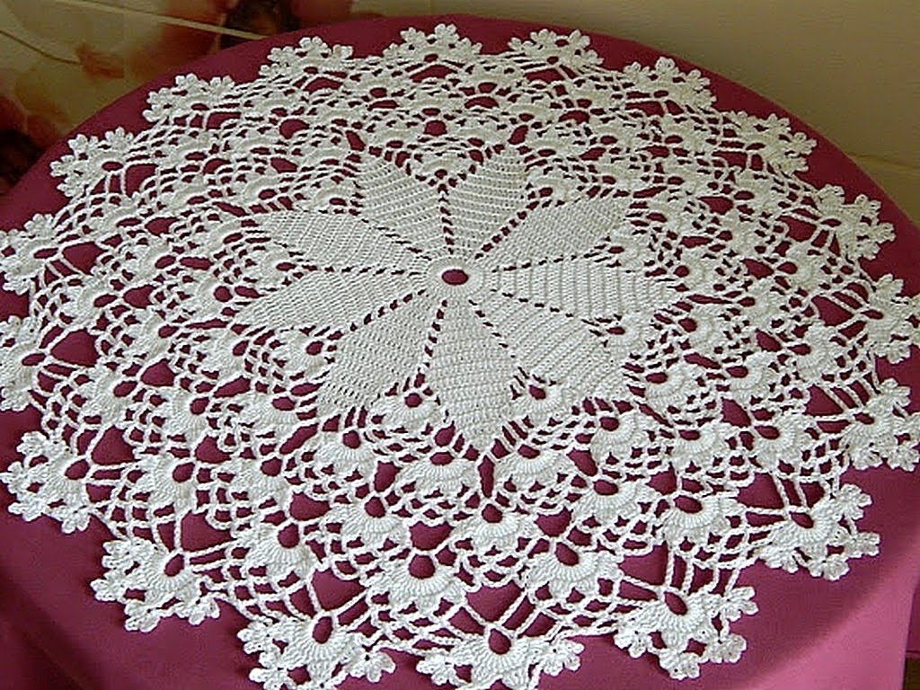 crochet doilies crochet how to crochet doily tutorial 1-5 round part 1 vakdrdg