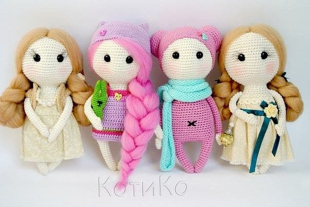 crochet doll patterns ... amigurumi crochet dolls free pattern rqodwuz