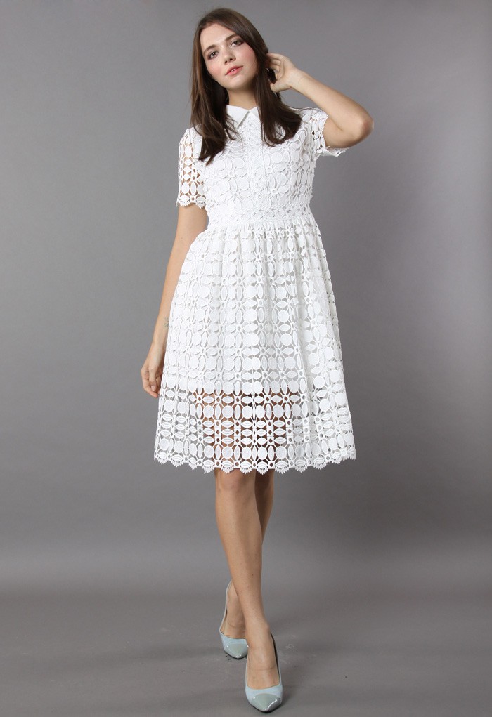 crochet dress more views. splendid crochet white dress dwxumpg