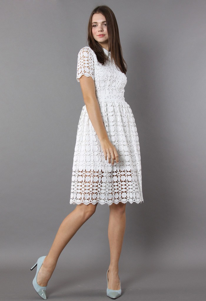 crochet dress more views. splendid crochet white dress sxrfitl