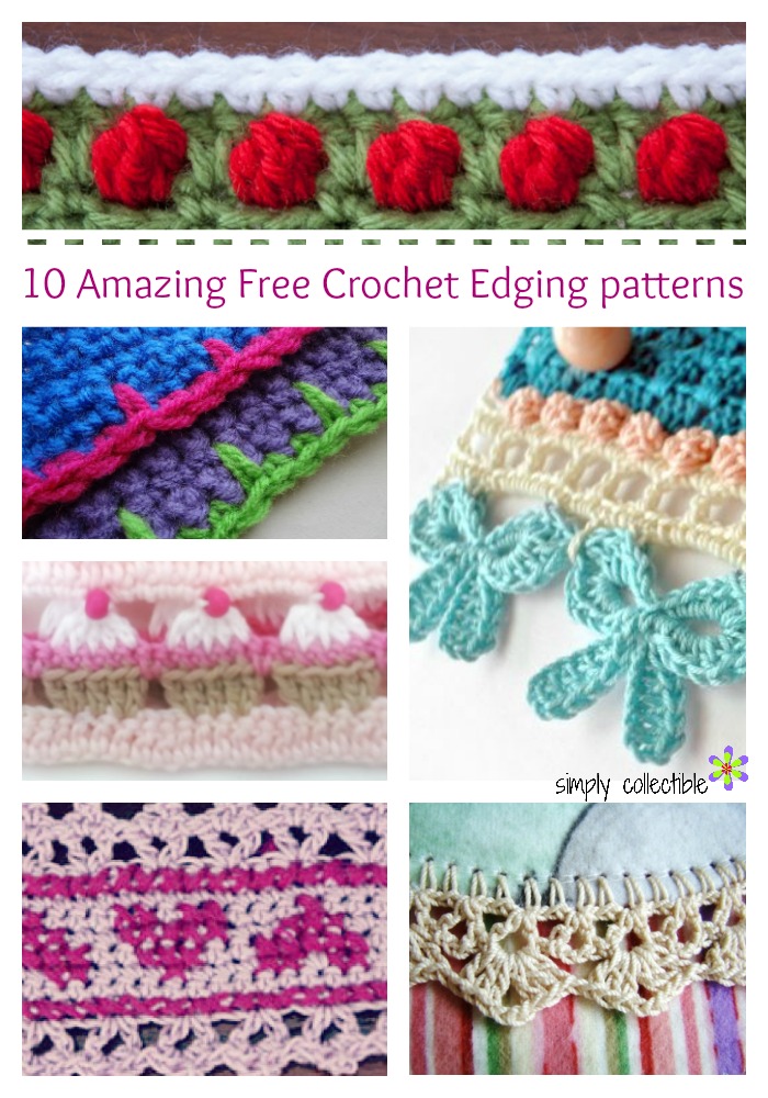 Crochet Edging Patterns 10 amazing free crochet edging patterns you will love! - simply collectible ecatkir