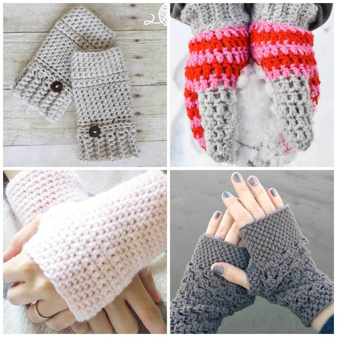 crochet fingerless gloves fingerless gloves crochet pattern | crochet mittens | crochet gloves | free krfpiqt