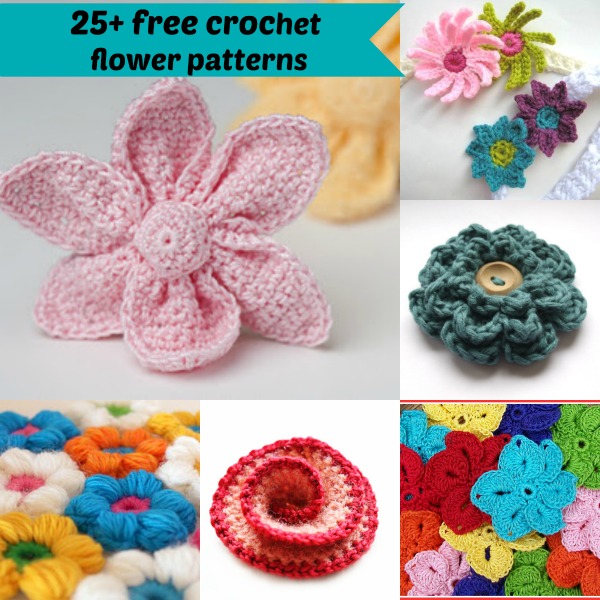 crochet flower pattern 25+ free easy crochet flowers patterns xsbhtdc