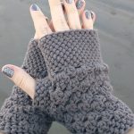 crochet gloves chunky fingerless gloves (free crochet pattern) eezcauq