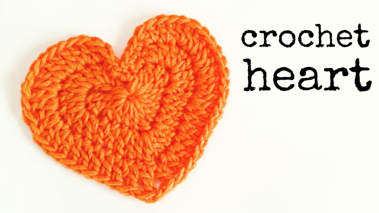 crochet heart how to crochet a heart (medium size) ♥ crochet lovers - youtube kwypbzp