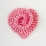 crochet heart pattern instant download pdf pattern irish crochet heart  valentines applique gnzamsl