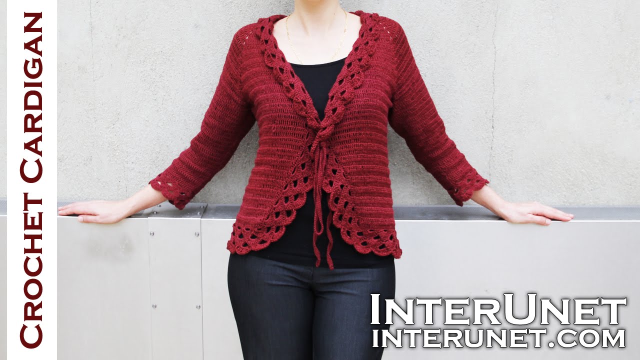 crochet jacket crochet triple stitch cardigan jacket. part 1 of 2 - youtube gvvowwq