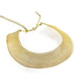 crochet jewelry cleopatra gold necklace , collar statement necklace - yooladesign ... atnziqt