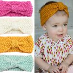 crochet kids girls kids knit crochet turban headband warm knot headbands hair  accessories for ajsqkwo