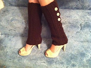 crochet leg warmers brown button leg warmers wtnlosn
