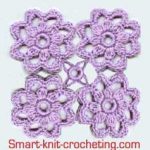 Crochet motifs how to join motifs cutrste