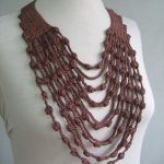 crochet necklace maxicolar (collar or necklace) -free crochet pattern- ozfonjo