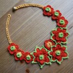 crochet necklace zphgtwu