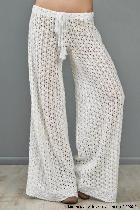 Crochet pants – Go in for Trendy Crochet
Pants
