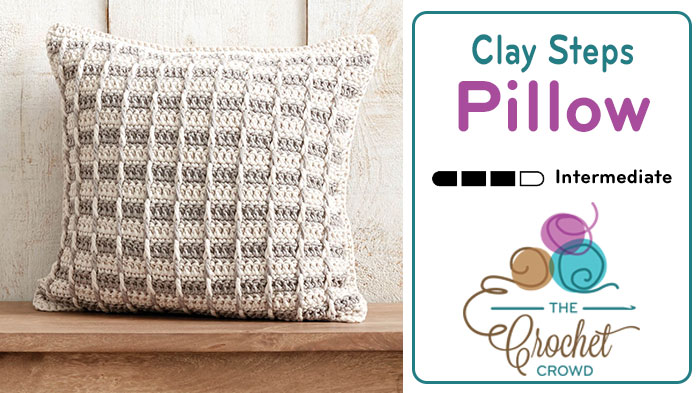 crochet pillow crochet clay steps pillow pattern yoaoftp