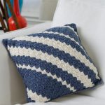 crochet pillow diagonal pillow qidbhoy