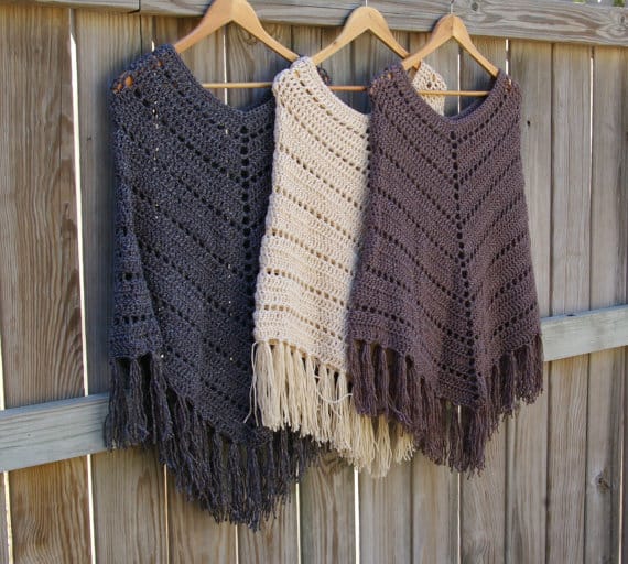 crochet poncho pattern ebduwrz