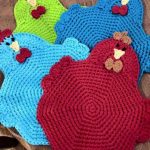 crochet pot holders chicken potholders more kualvuq