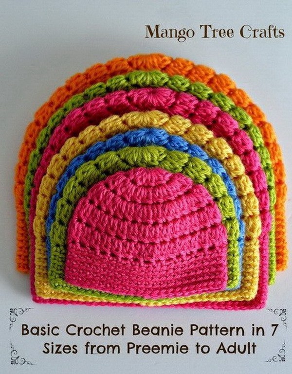 crochet projects crochet beanies wmntudf