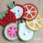 crochet projects crochet patterns and projects for teens - crochet fruit coasters - best moelxlu