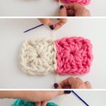 crochet projects how to join granny squares with an invisible seam vqwsekr