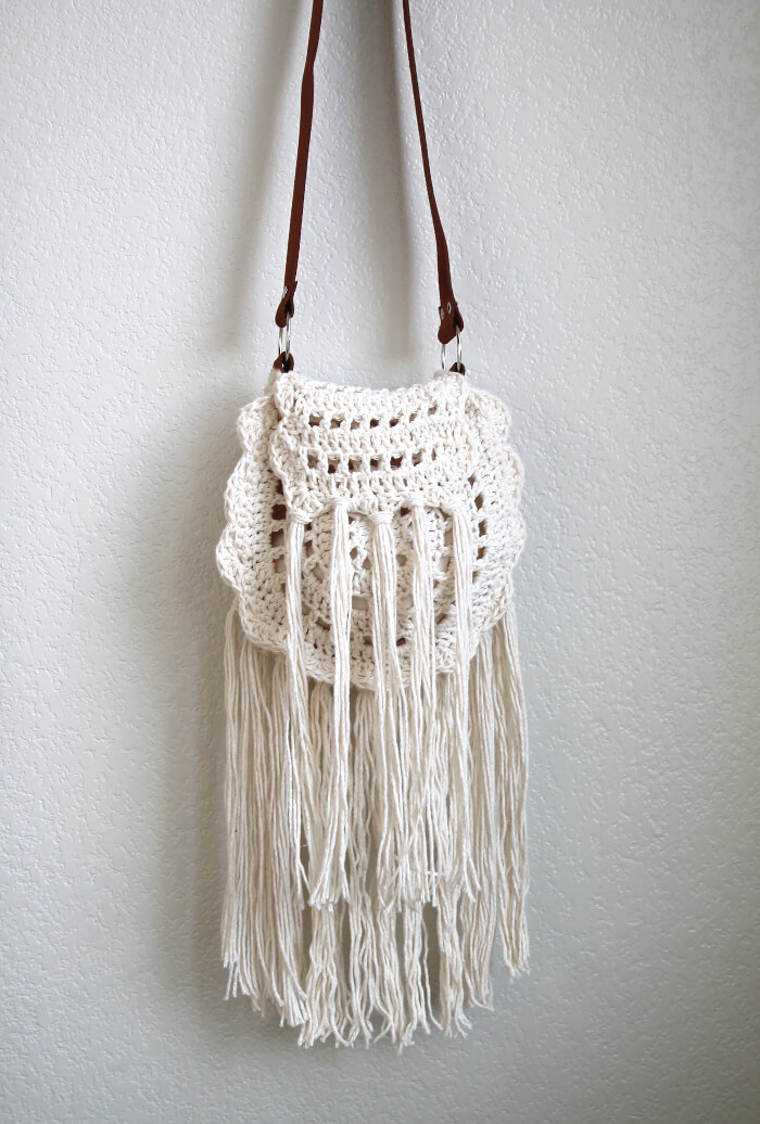 crochet purse boho tassel crochet bag pattern ... zzkmxpf