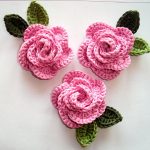 crochet rose crocheted roses utvldtq
