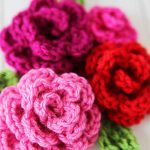 crochet rose pattern crochet flower diy cawzlfb