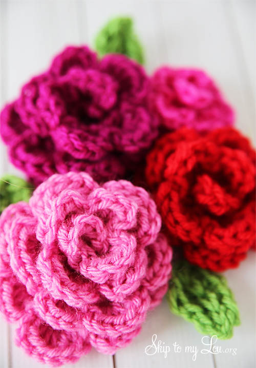 crochet rose pattern crochet flower diy cawzlfb