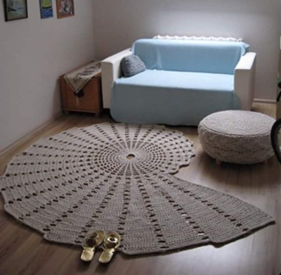 crochet rug patterns seashell carpet free crochet pattern uzotzjl