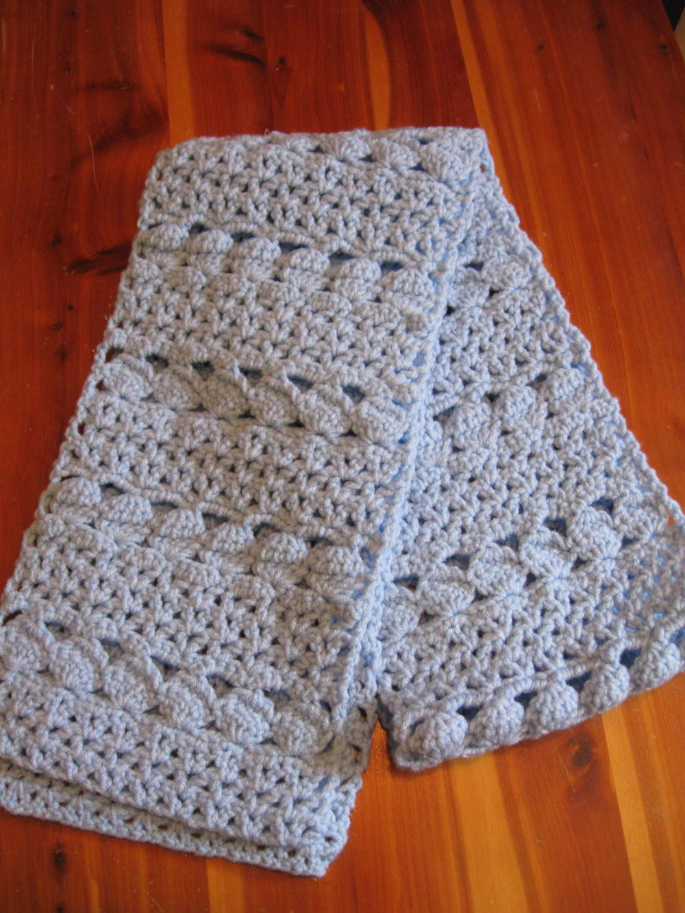 crochet scarf patterns cozy blue crochet scarf | allfreecrochet.com wgrouyd