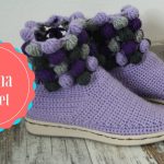 crochet shoes/slippers on a rubber sole 1- by oana - youtube xndvnvu