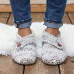 Crochet Slippers this free crochet slippers pattern will satisfy the modern minimalist in  you kdctnye