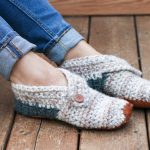Crochet Slippers this free crochet slippers pattern will satisfy the modern minimalist in  you qcokobt