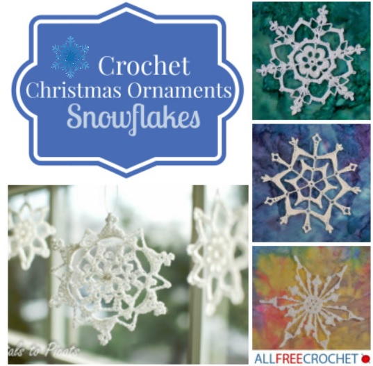 crochet snowflake pattern 31 crochet snowflake ornaments | allfreecrochet.com xijzolv