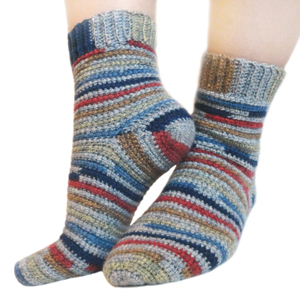 crochet sock pattern ... crochet adjustable quick socks xvtgual