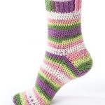crochet socks basic sock ... uejcezq