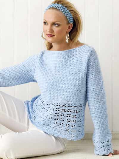 Finding Interesting Crochet Sweater
Patterns