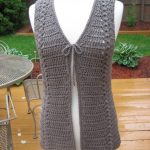 Crochet Vest crochet pattern, meadows vest with matching belt, crochet pattern pdf,  instant download dbfznsc
