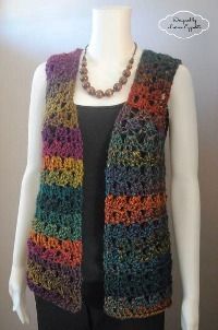 Crochet Vest unique shell vest kcxnvlb