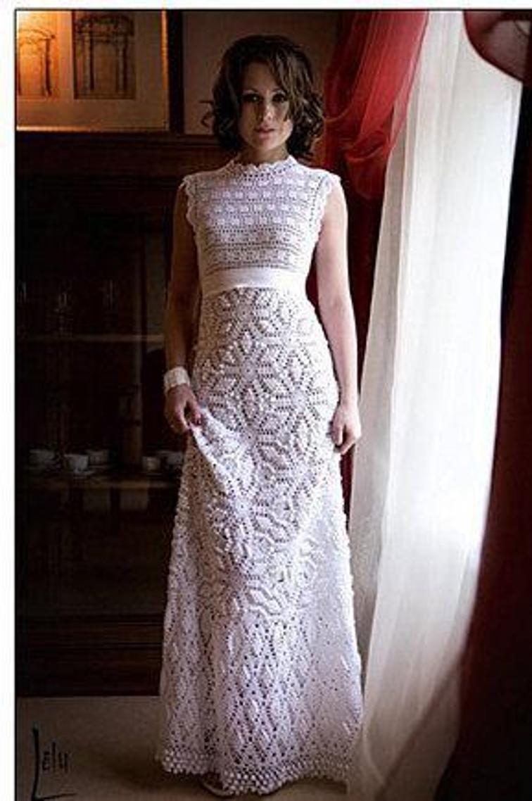 crochet wedding dress 1 / 5 sdhfogp