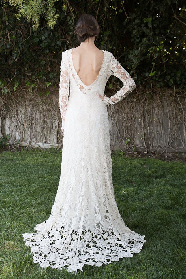 crochet wedding dress 15 wedding dresses you wonu0027t believe are crocheted | brit + co nzgtwop